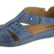 Dámské kožené sandále Peon KA/131-3 T/modré
